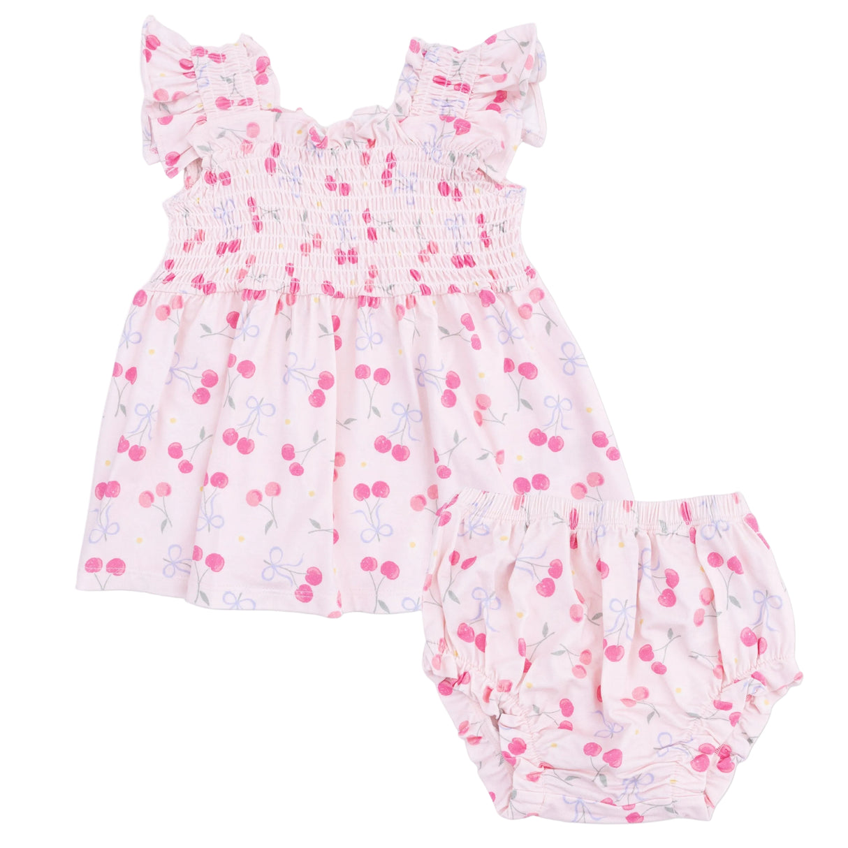 Sweet Bow Cherries - Baby Doll Tunic and Bloomer Set