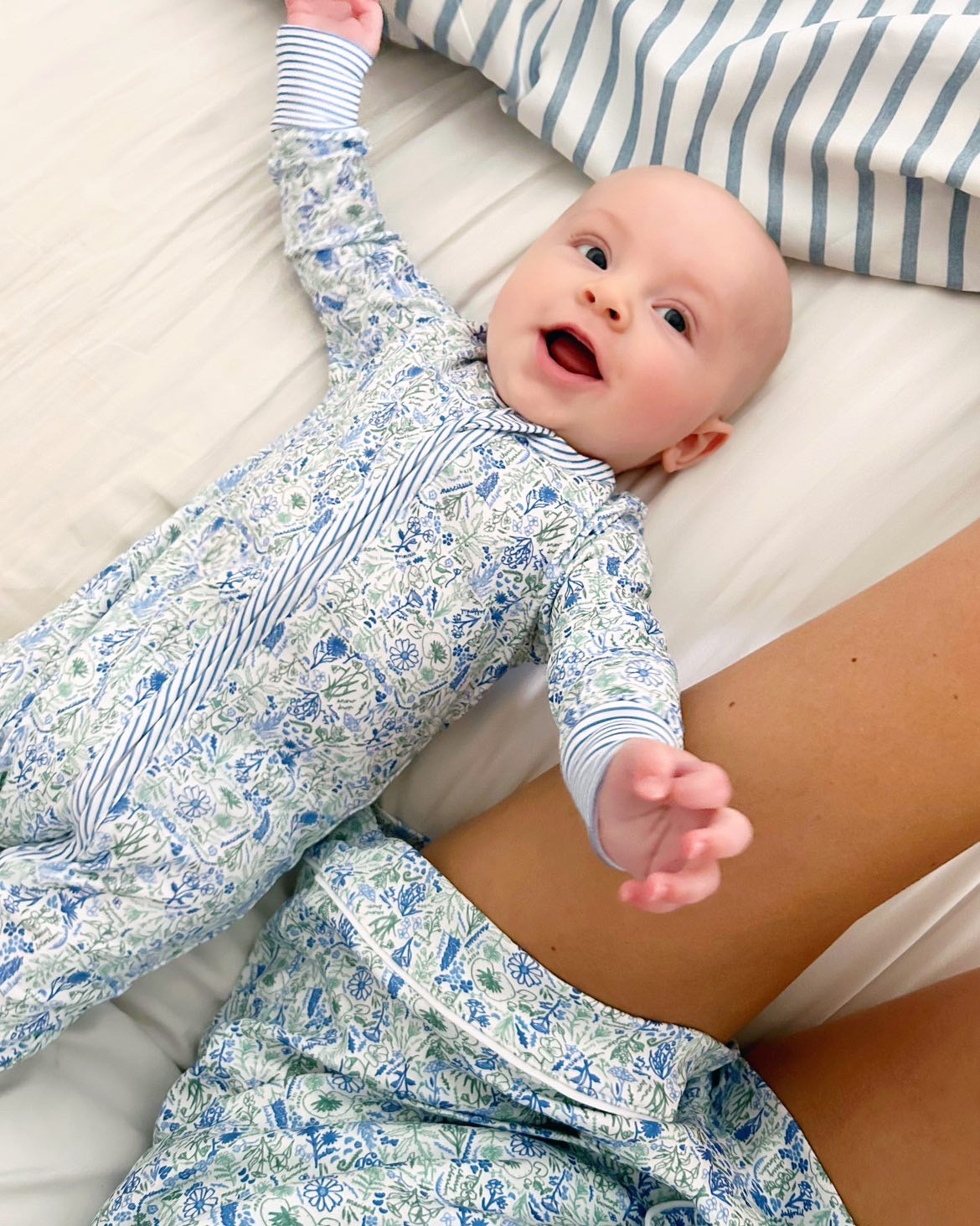 Birth Flowers Womenβs Button Polo Short Pajama Set - HoneyBug