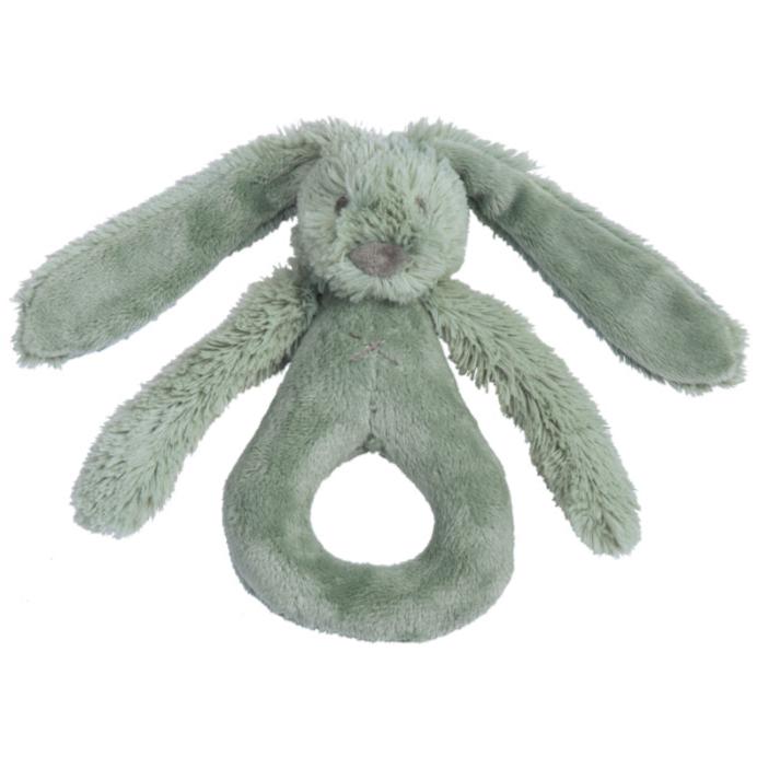 Green Rabbit Richie Rattle by Happy Horse - HoneyBug