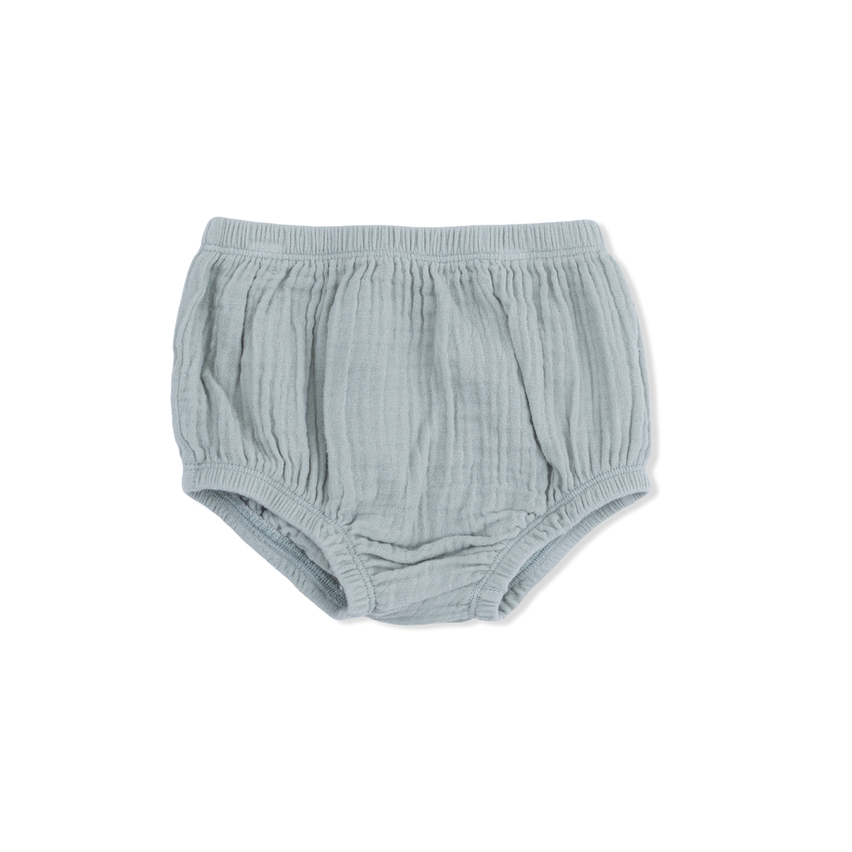 Solid Muslin Jadeite - V-Neck Dress and Bloomer