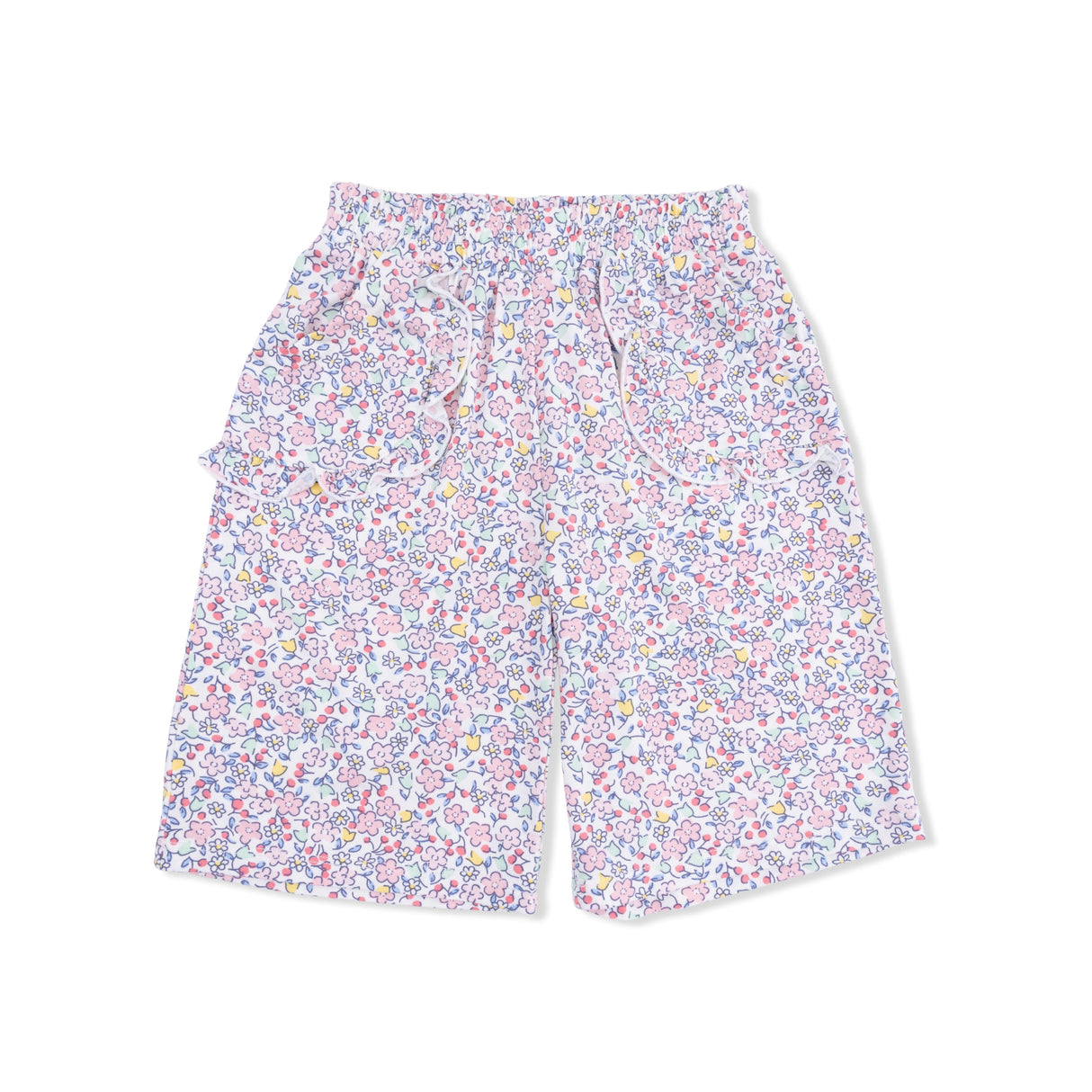 Elizabeth's Garden - Short Sleeve Shirt with Wide Leg Pant