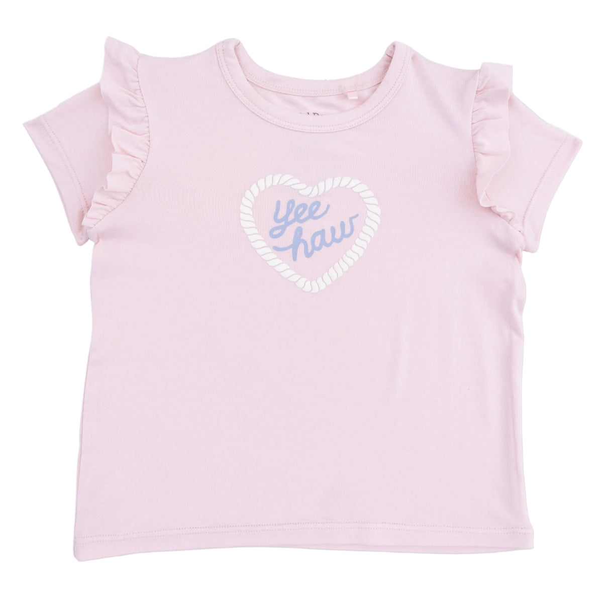Yee Haw Cowgirl - Ruffle Tee