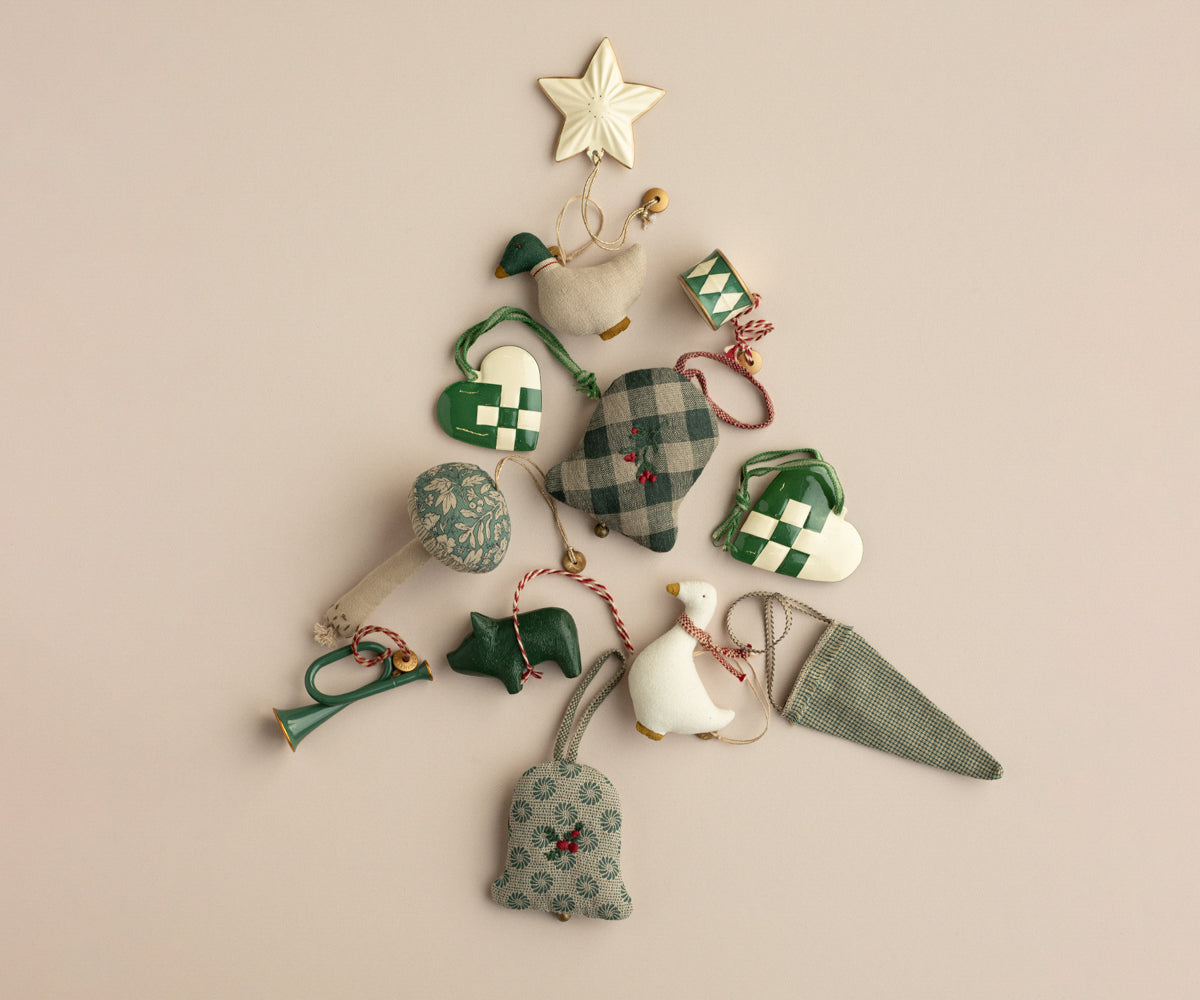 Bell ornament, Small - HoneyBug