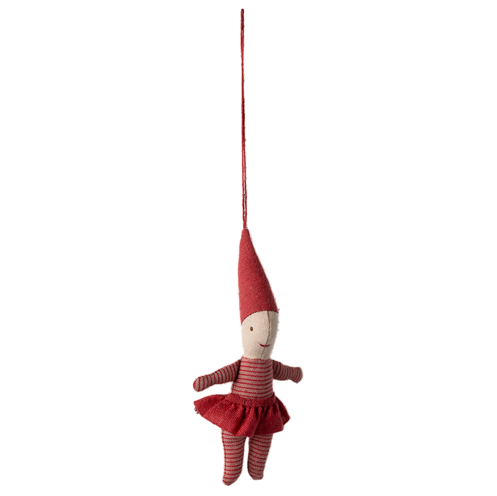 Pixy Ornament, Girl - HoneyBug