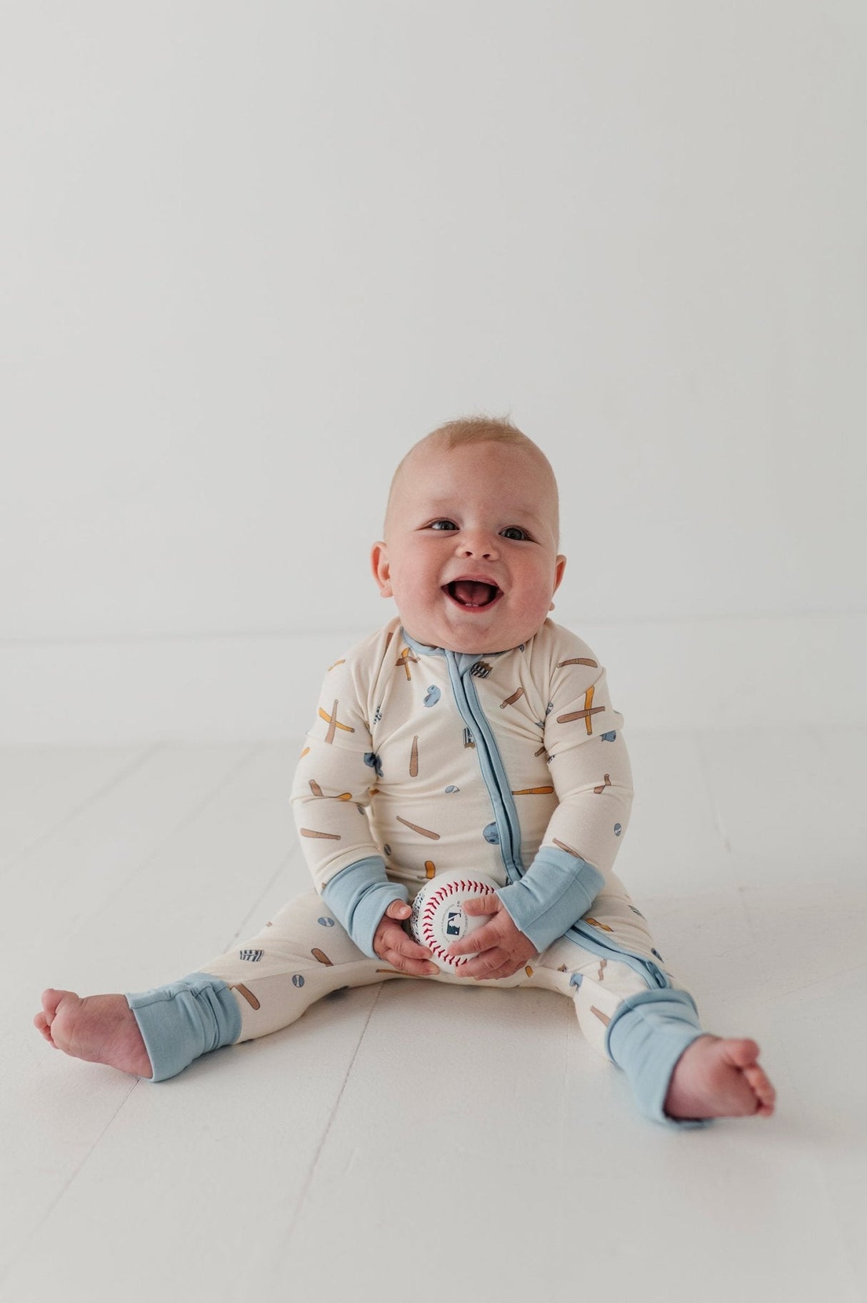 Baby Long Sleeve Zip Romper