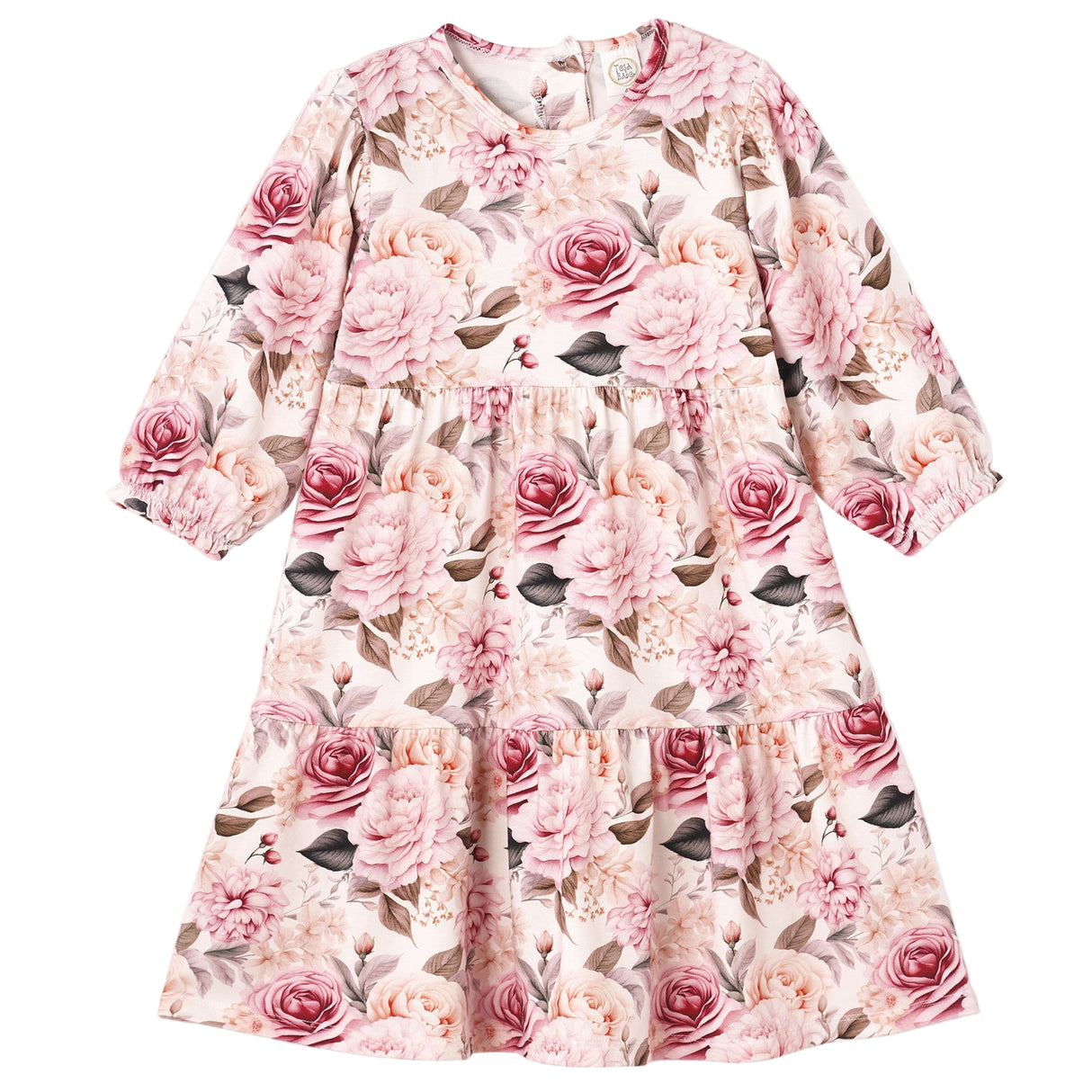 Garden Bouquet Bamboo Floral Dress - HoneyBug