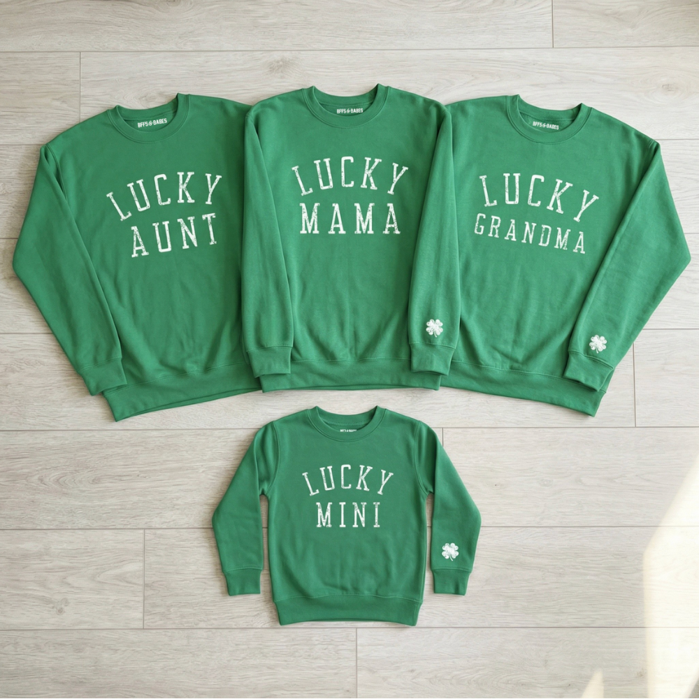 LUCKY MINI ♡ kids printed sweatshirt