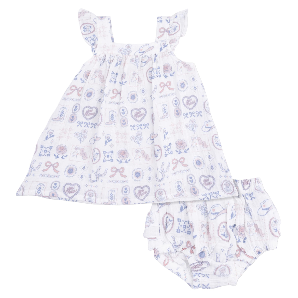 Country Western Heirlooms - Sundress & Bloomer