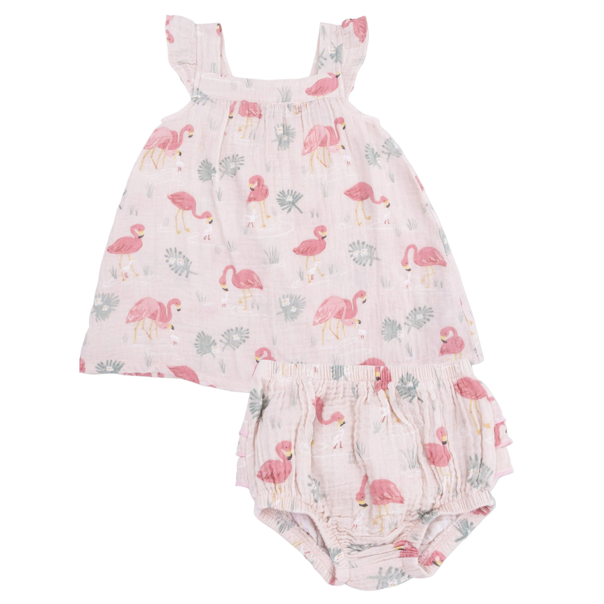 Flamingos - Sundress & Bloomer