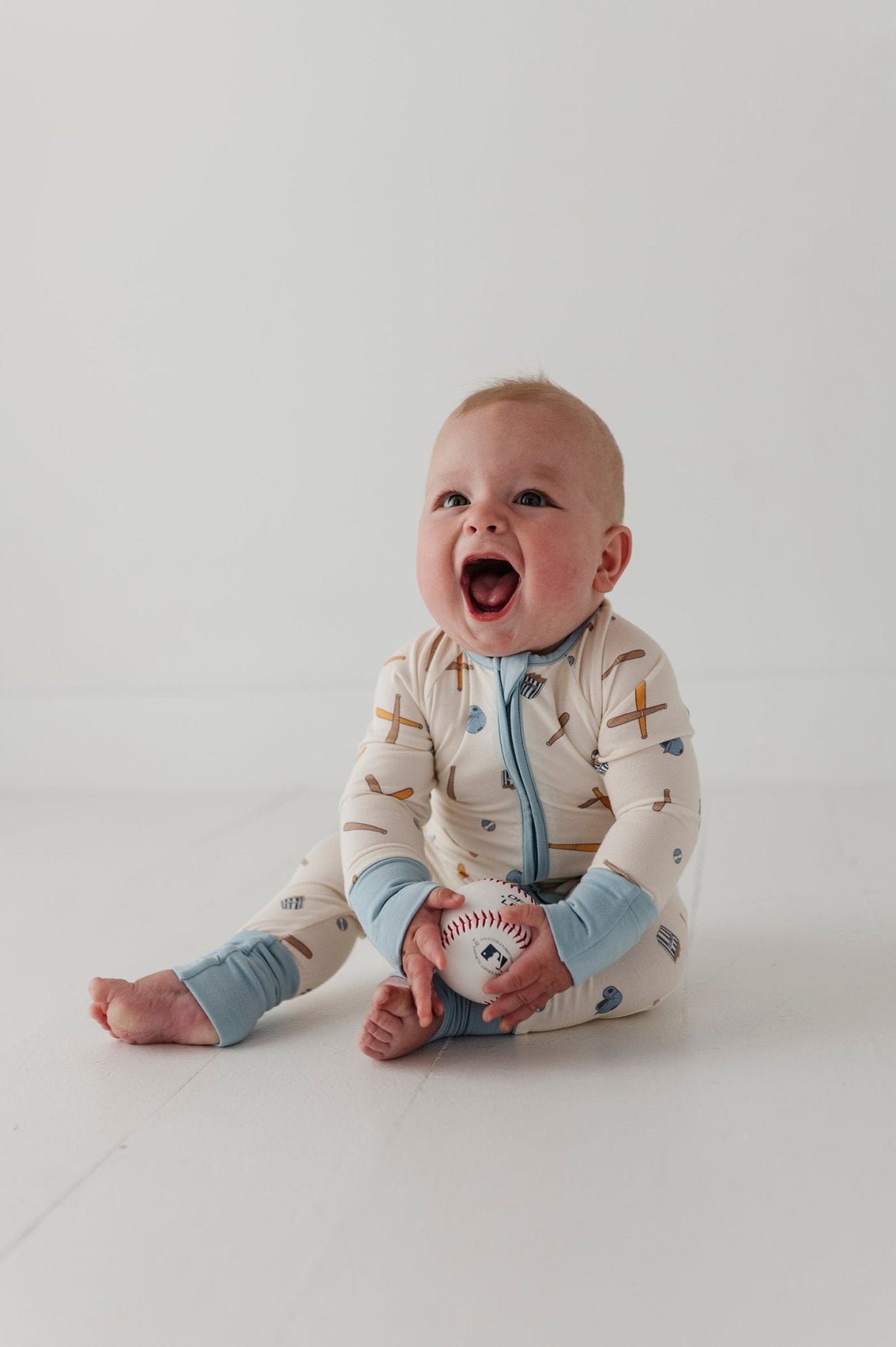 Baby Long Sleeve Zip Romper