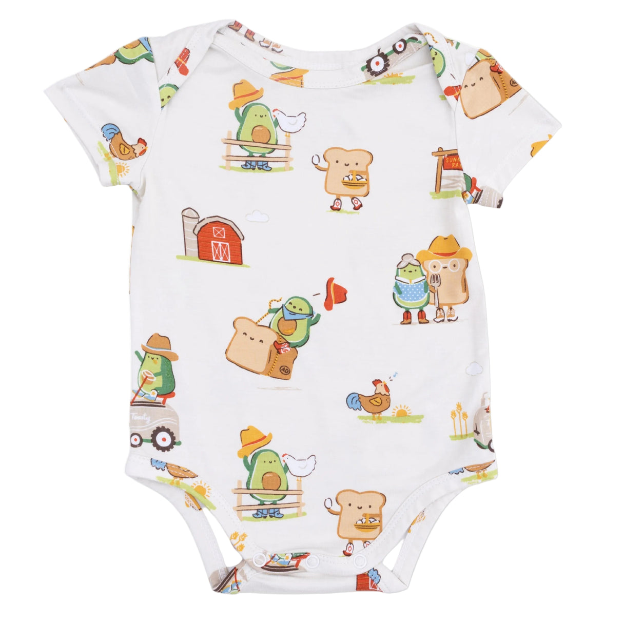 Avocado Toast - American Gothic - Short Sleeve Bodysuit