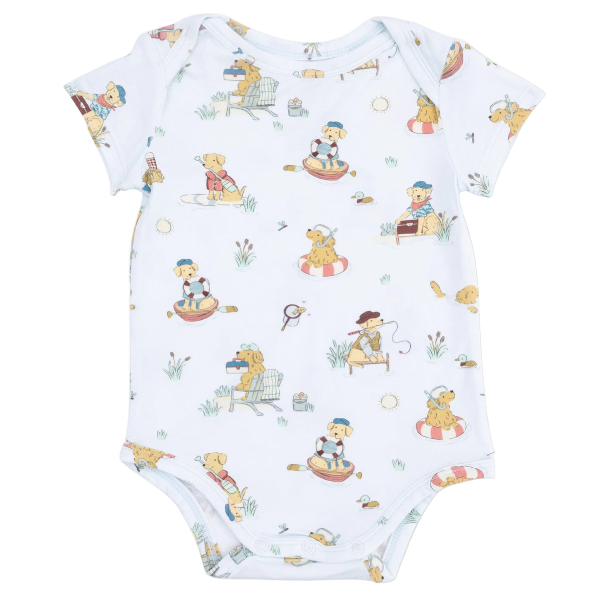 Lake Buddy Dogs - Short Sleeve Bodysuit