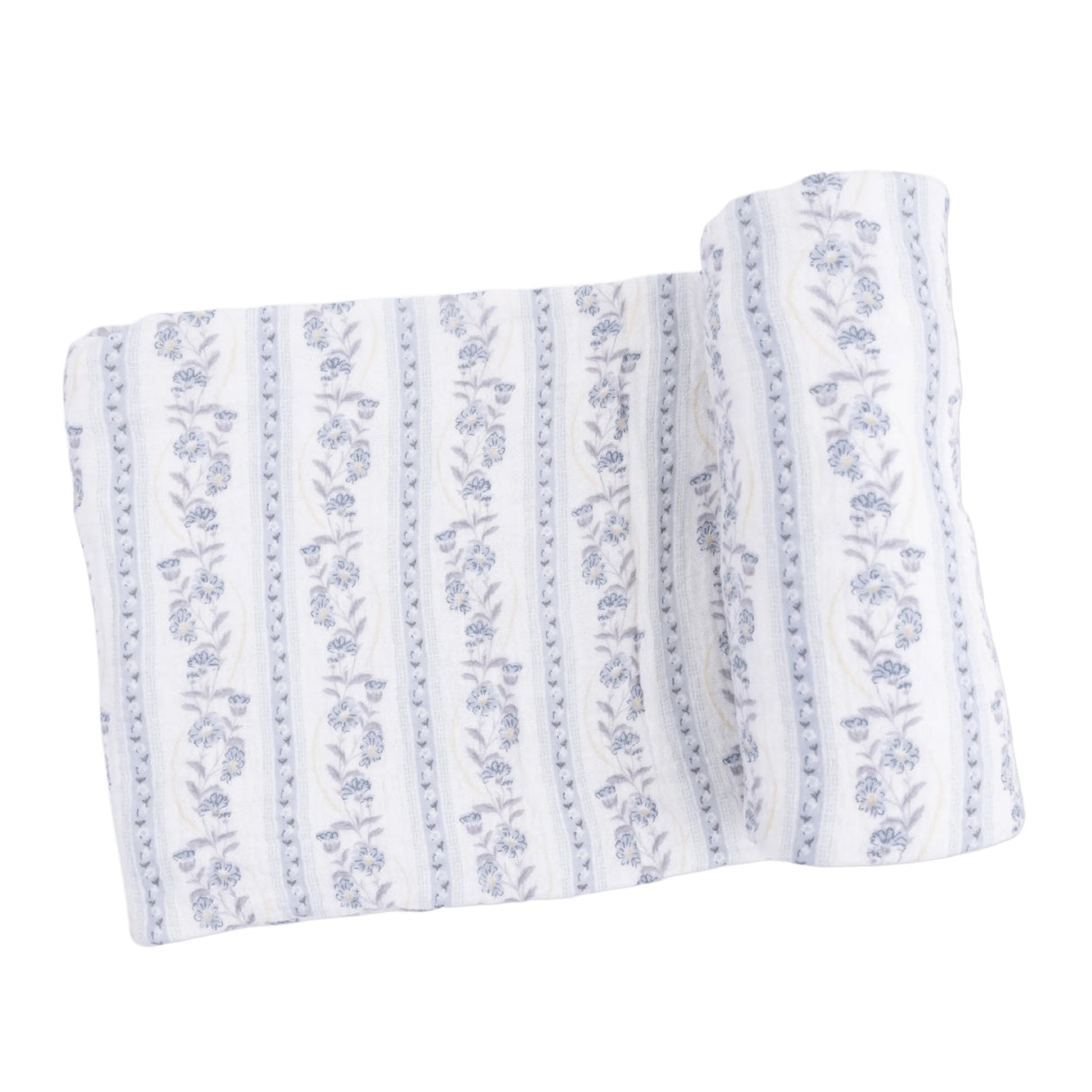 Kimberly Floral Stripe - Swaddle Blanket