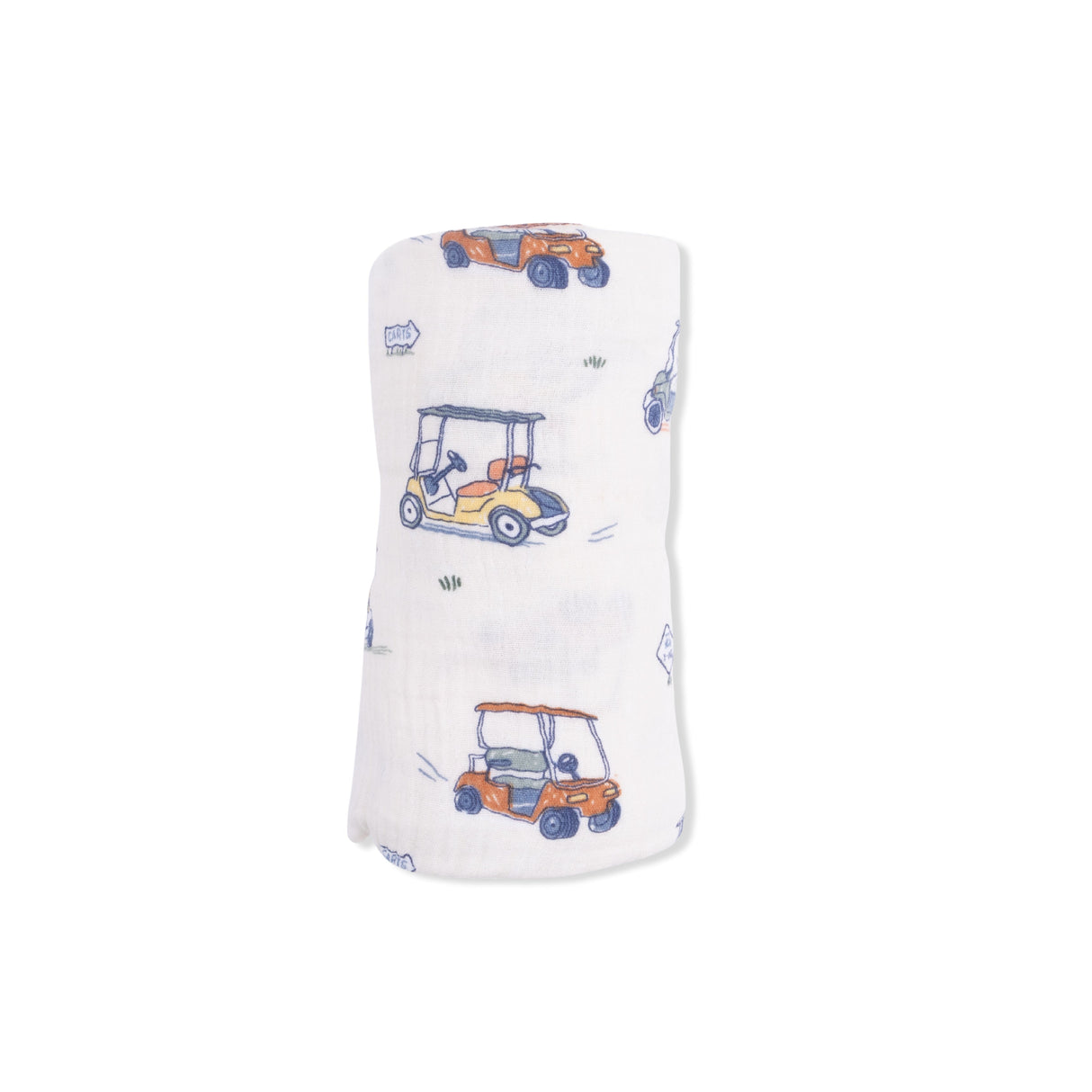 Zooming Golf Carts - Swaddle Blanket