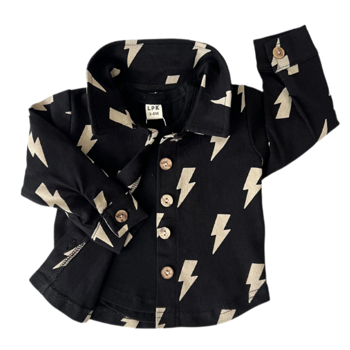 Shacket | Black Bolts - HoneyBug