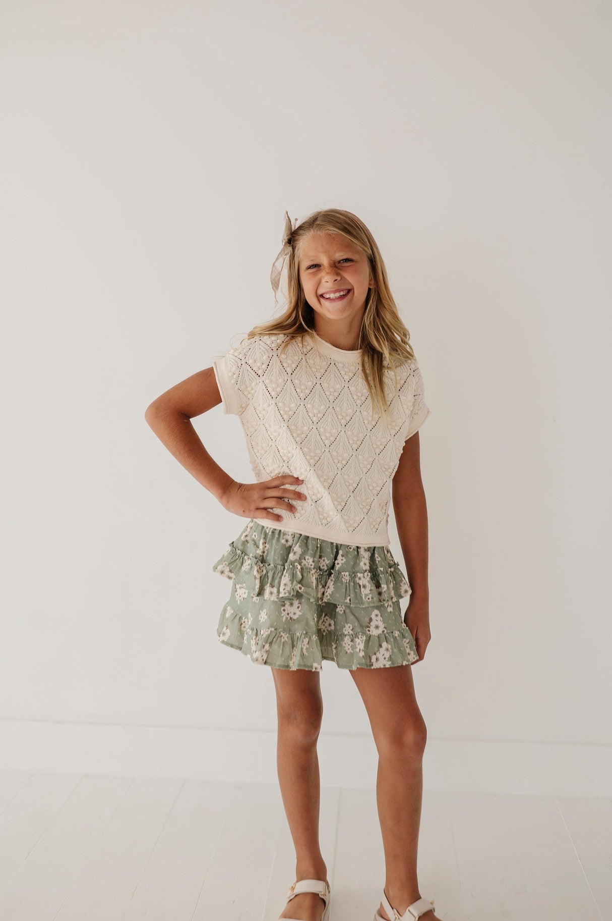 Open Weave Sweater