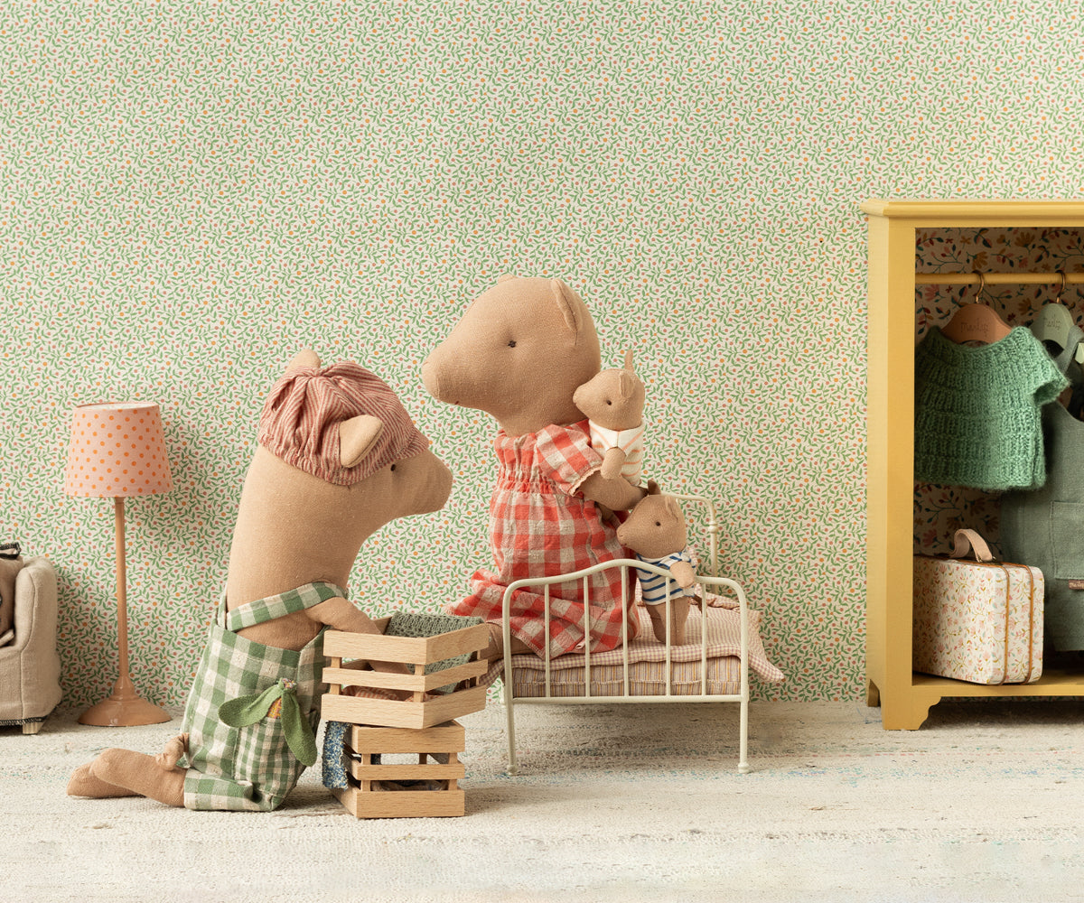 Pig in Box, Baby - Coral - HoneyBug