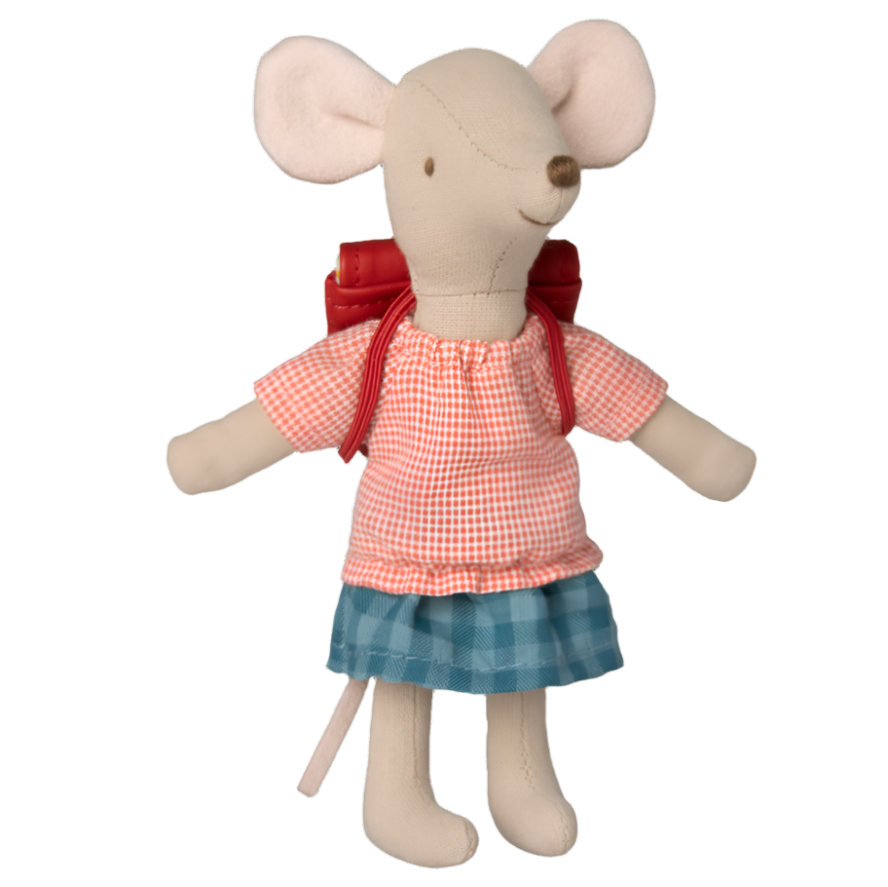 Tricycle Mouse, Big Sister - Red - HoneyBug