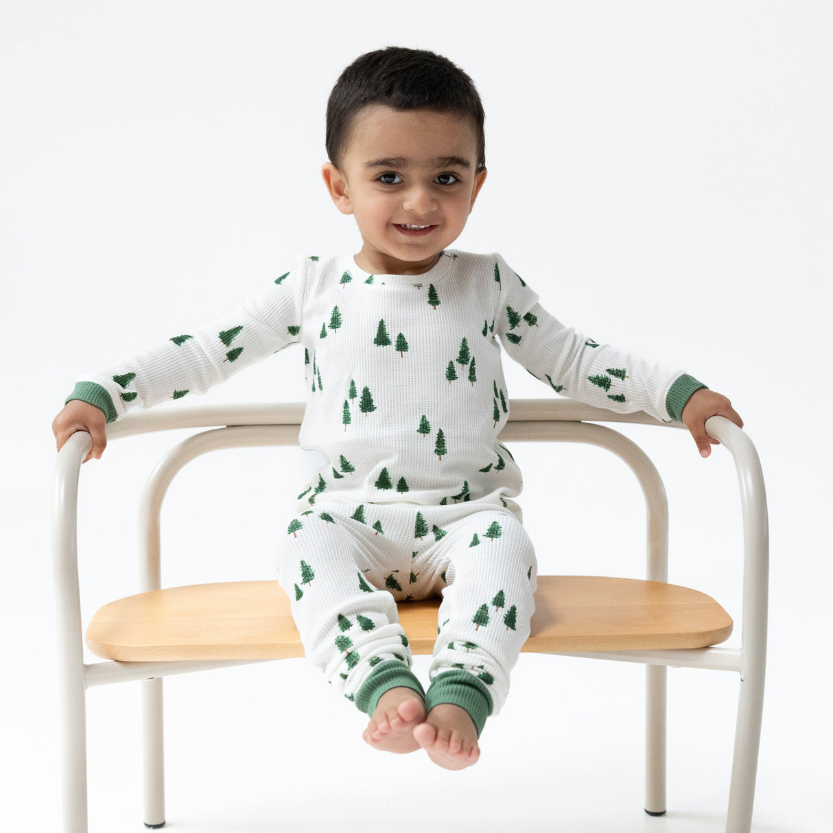 Long Sleeve Loungewear Set - Tiny Forest - HoneyBug