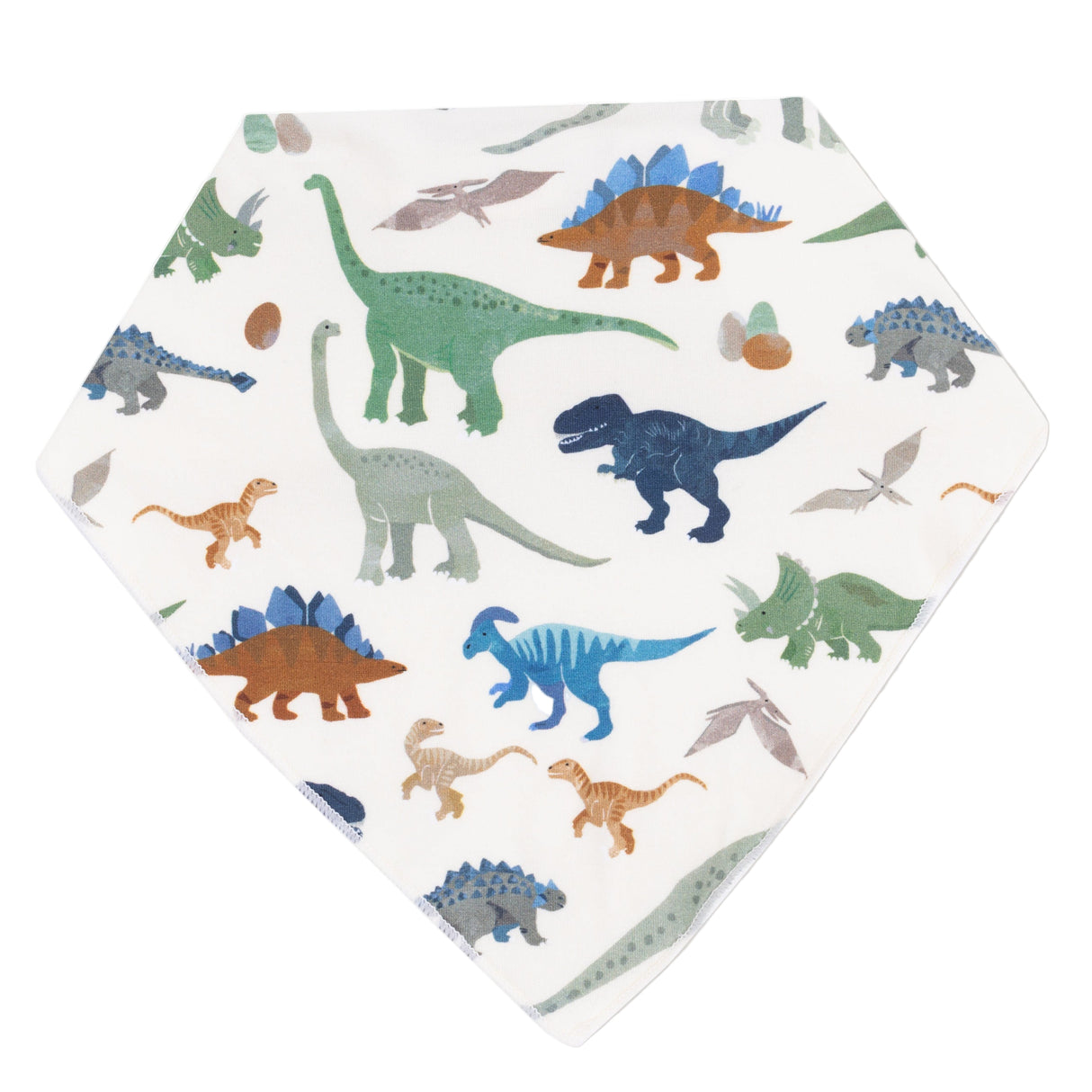 Bandana Bib - Washy Dinos - HoneyBug