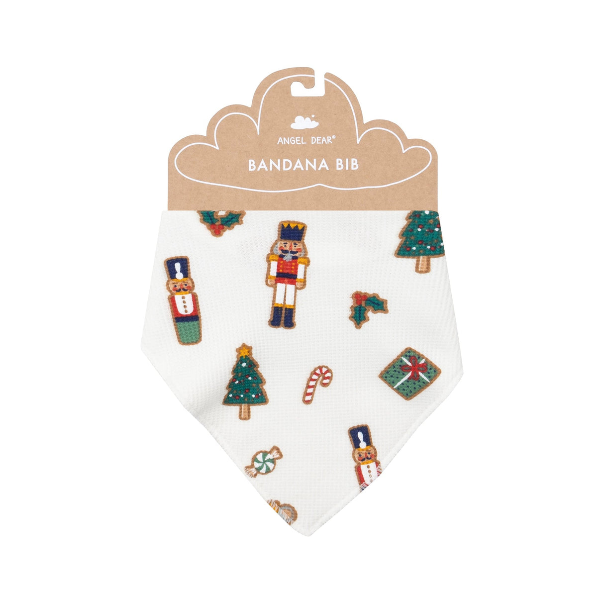 Bandana Bib - Nutcracker Christmas Cookies - HoneyBug