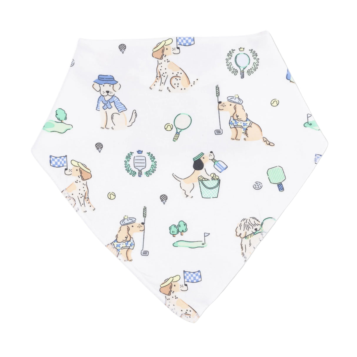 Country Club Dogs Neutral - Bandana Bib