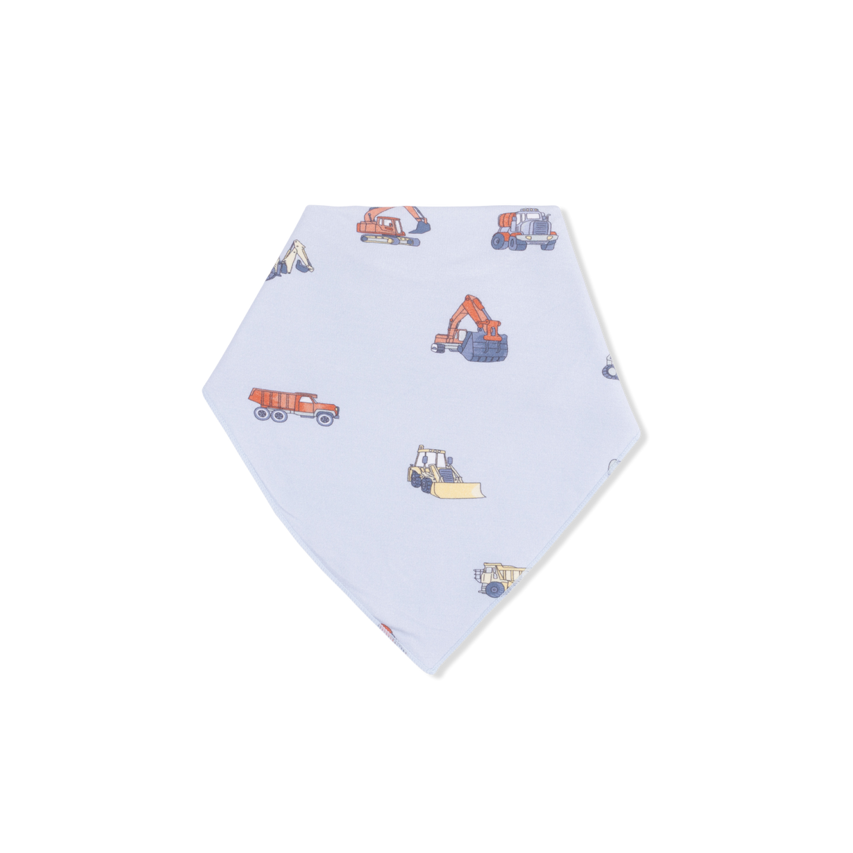 Construction Vehicles - Convertible Romper & Bandana Bib Set