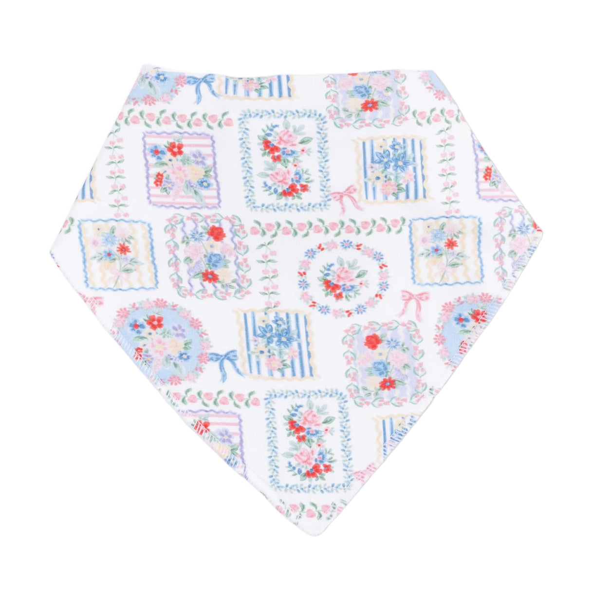 Julep's Floral Patchwork - Bandana Bib