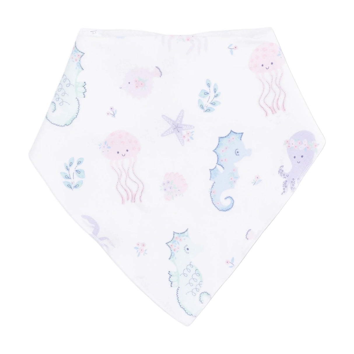 Floral Sea Creatures - Bandana Bib