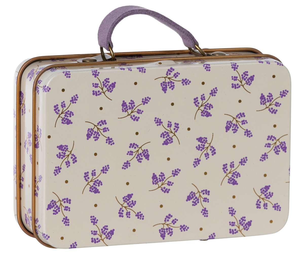 Suitcase - Small - Madelaine Lavender - HoneyBug