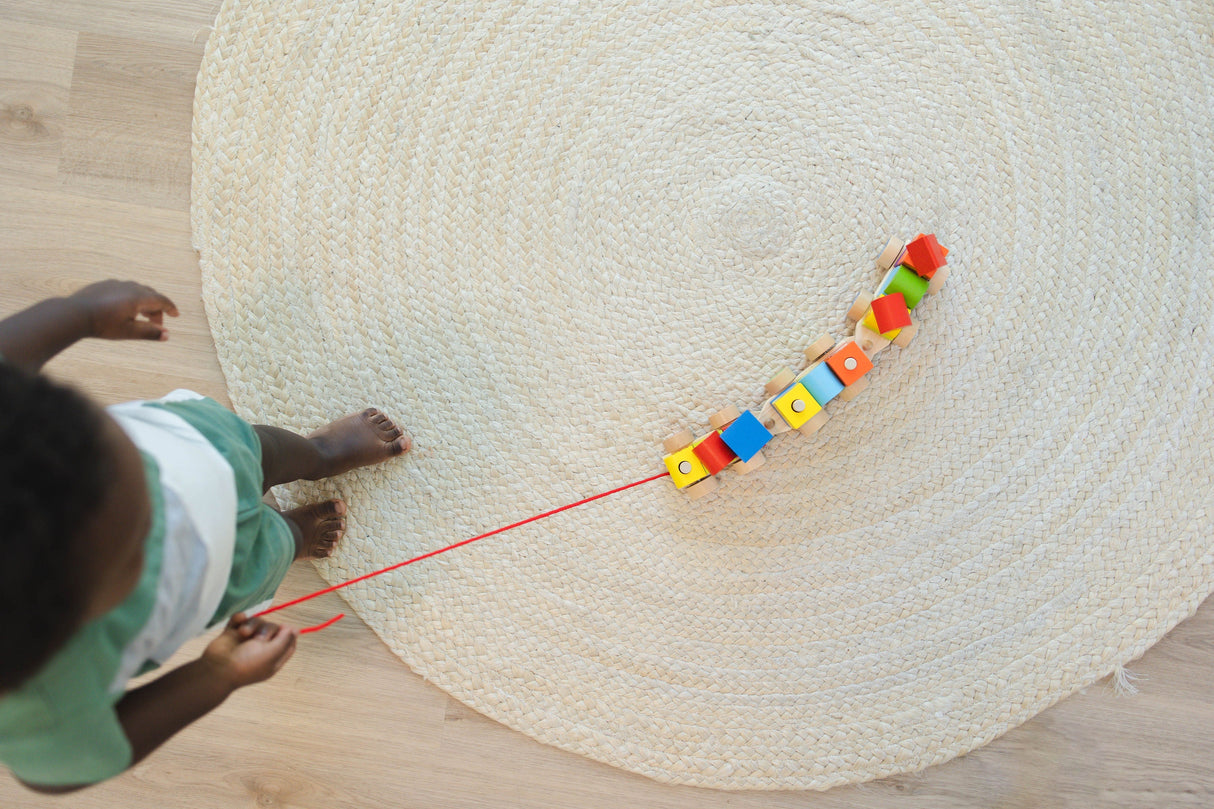 Farm Wooden Stacking Train