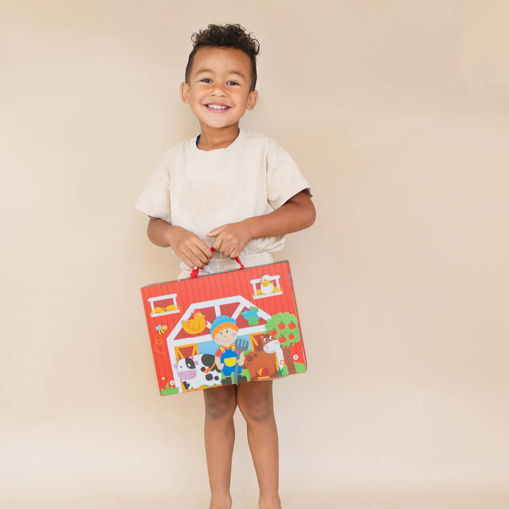 Farm Play Set Lacing Toy