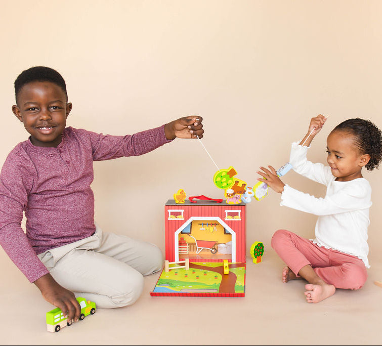 Farm Play Set Lacing Toy
