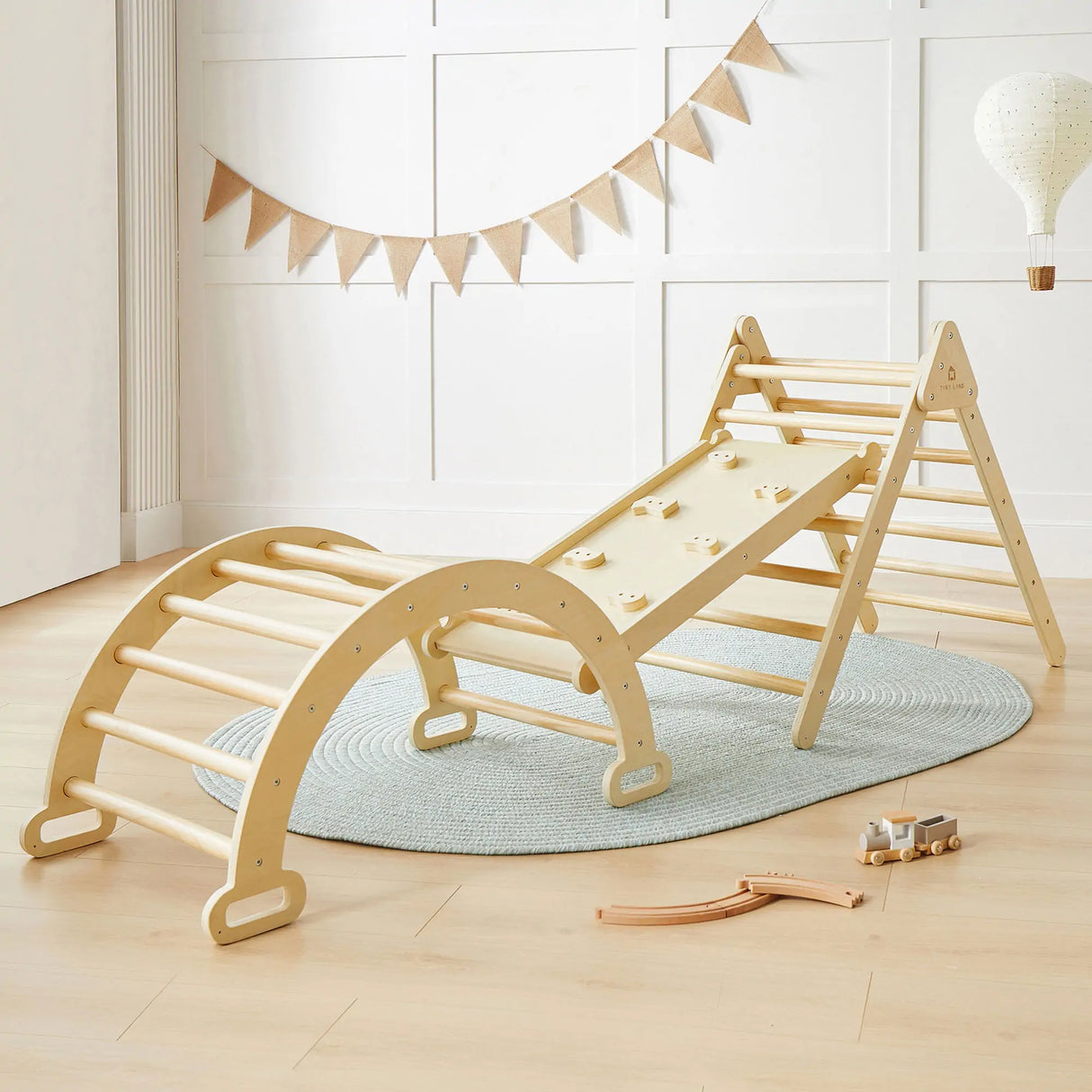Tiny Land® 7-in-1 Montessori Climbing Set - HoneyBug