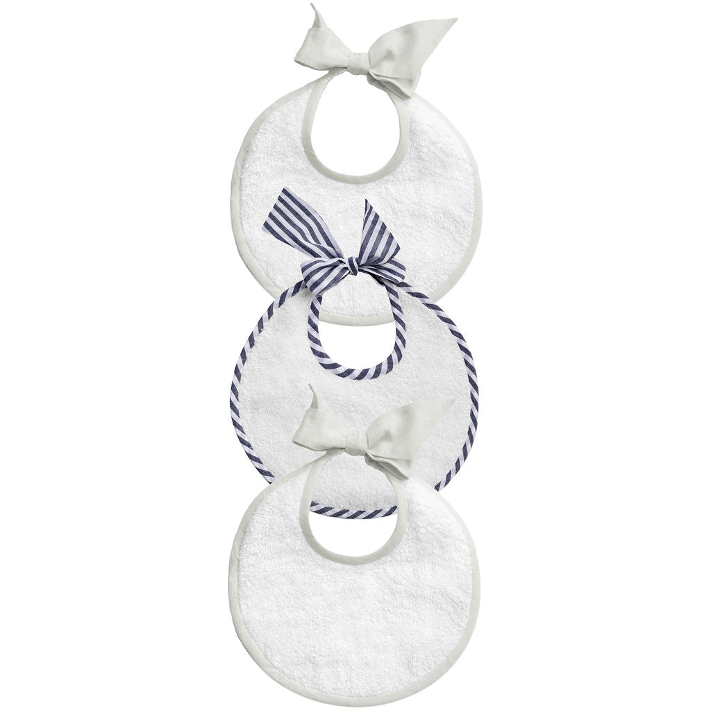 Luxury Linen Bib Gift Set - HoneyBug