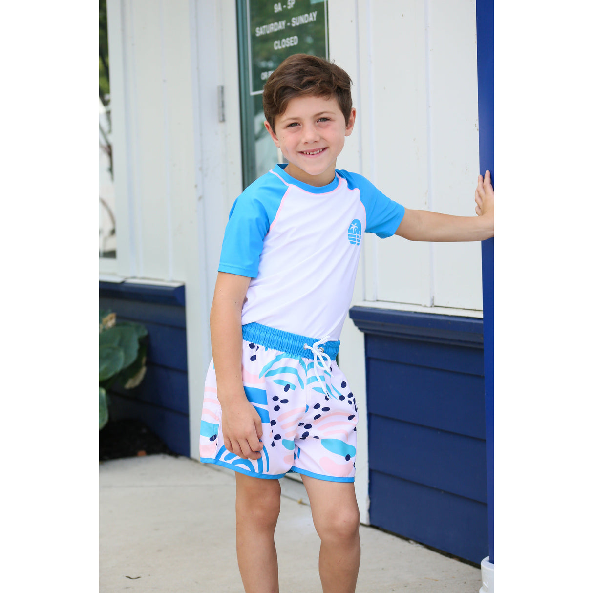 Sunny Digs Swim Trunks - HoneyBug