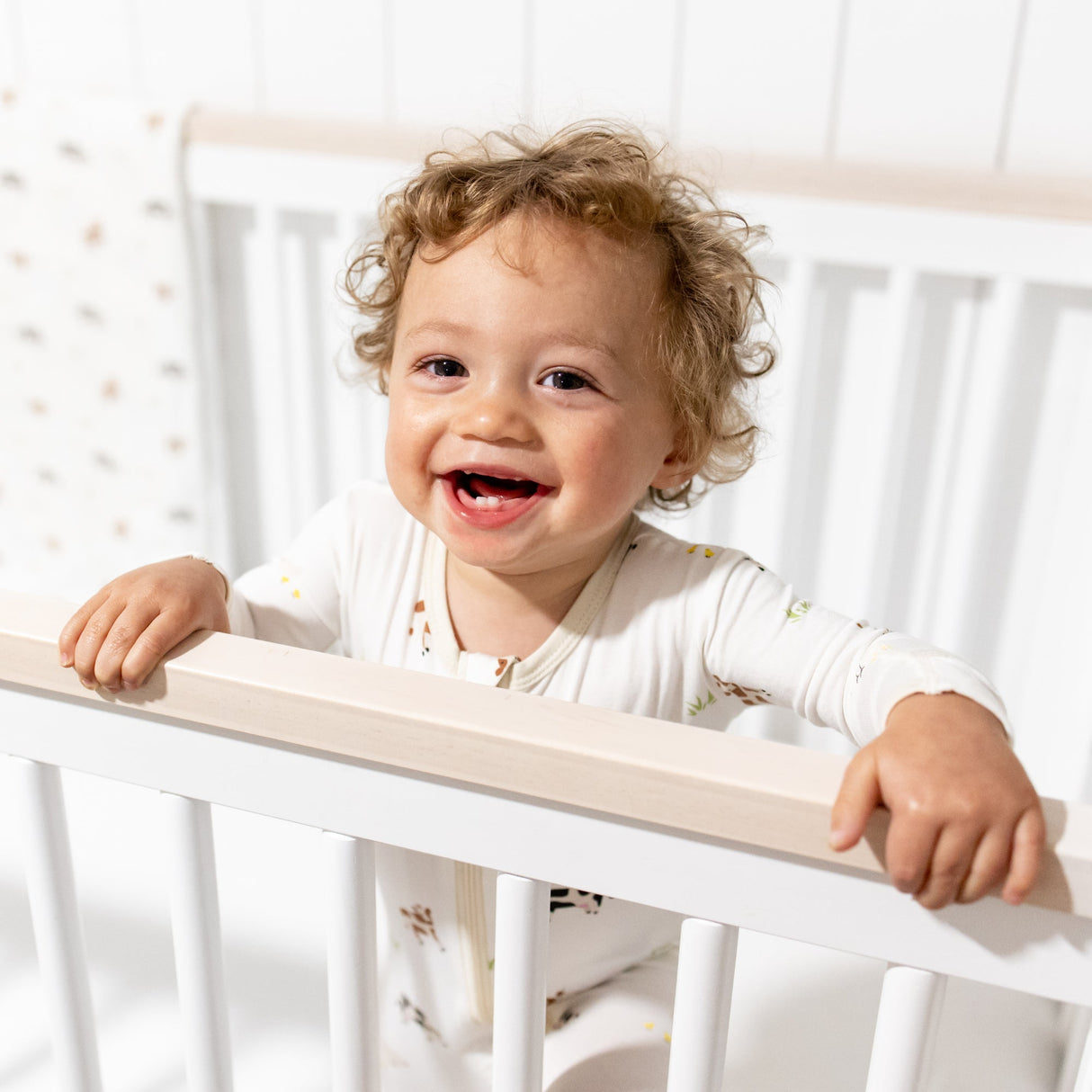 Cow Zippered Footie - HoneyBug