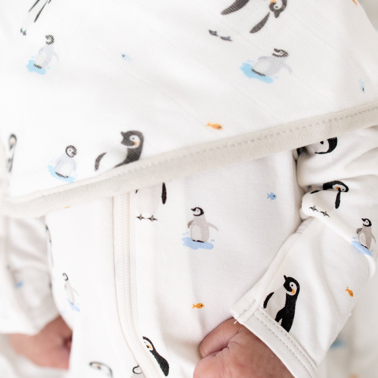 Penguin Bib Set - HoneyBug
