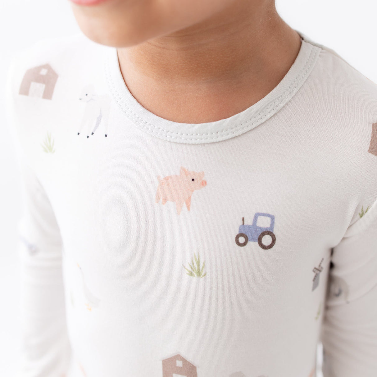Farm Animals Pajama Set - HoneyBug