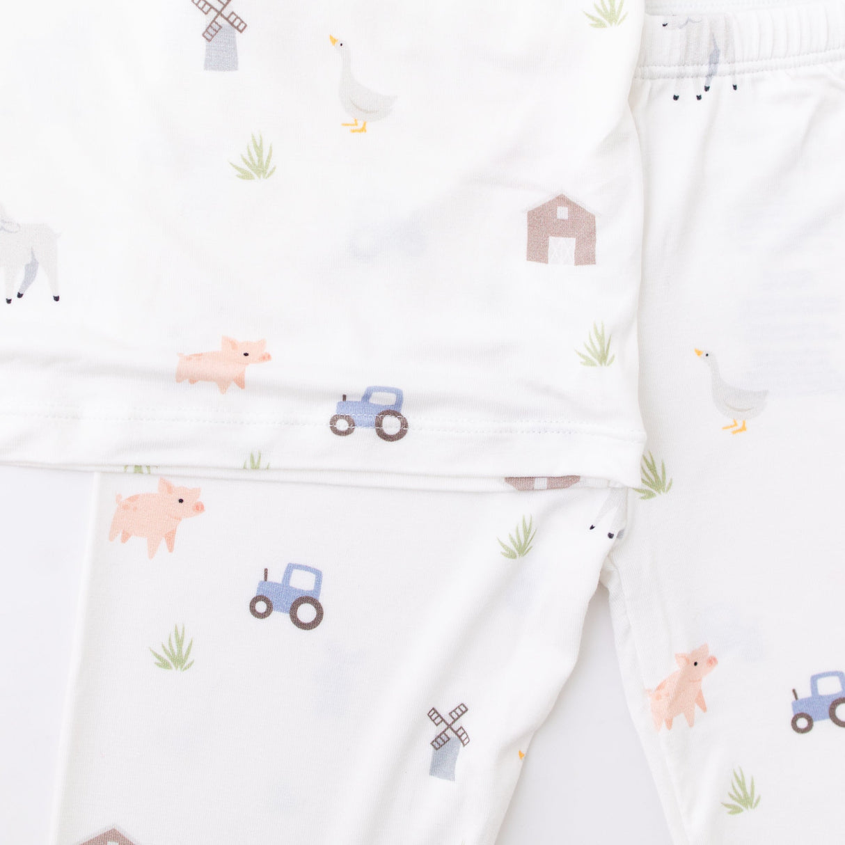 Farm Animals Pajama Set - HoneyBug