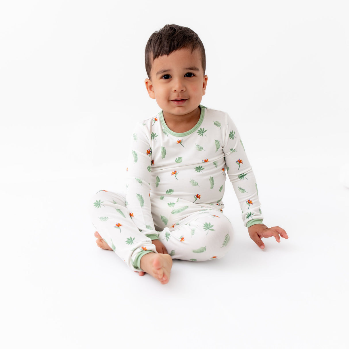 Bird of Paradise Pajama Set - HoneyBug