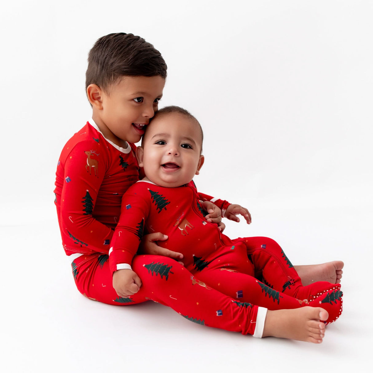 Reindeer Pajama Set - HoneyBug