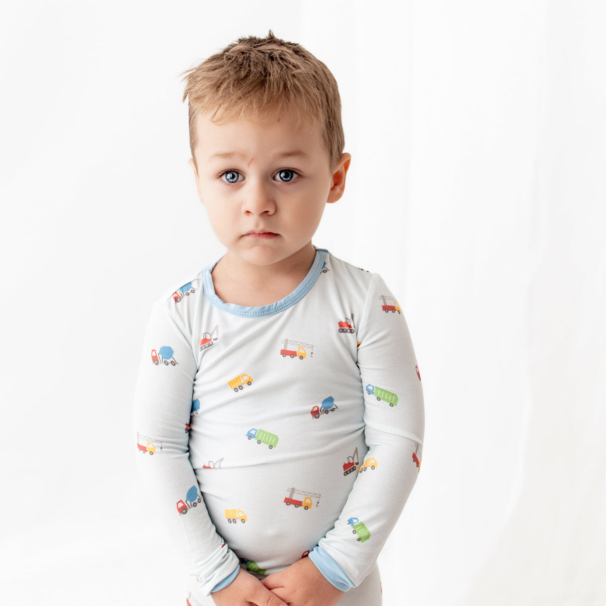 Trucks Pajama Set - HoneyBug