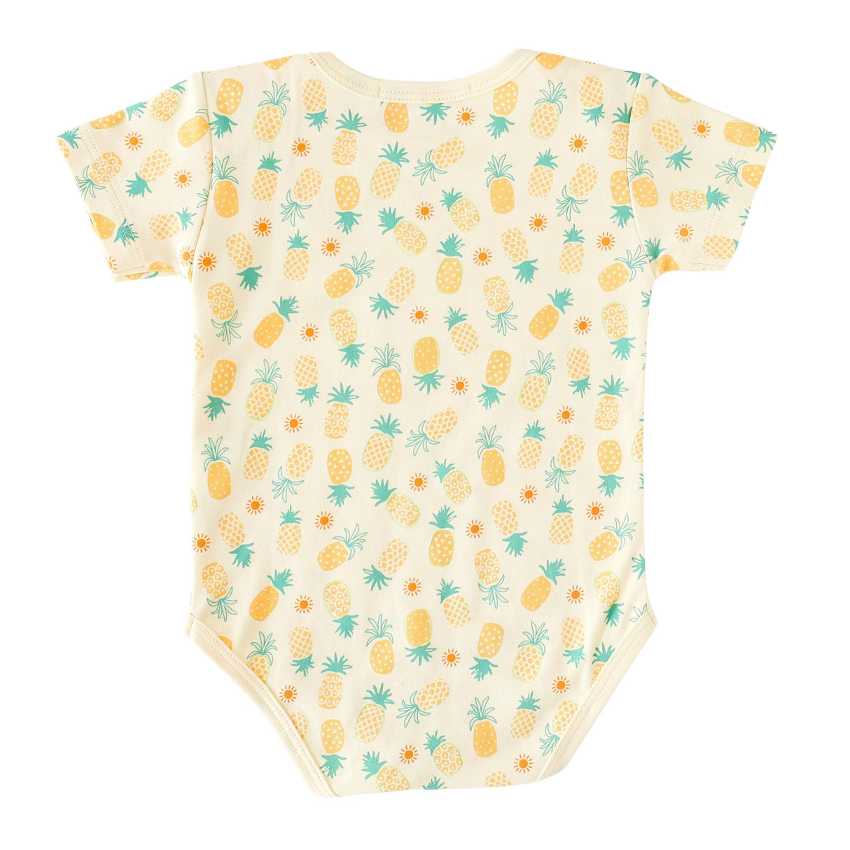 Pineapple Print Onesie - HoneyBug