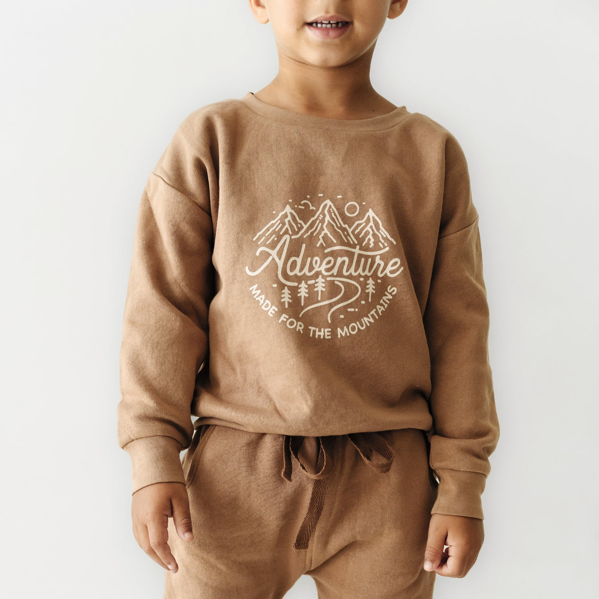 Organic Kids Sweatshirt - Adventure - HoneyBug