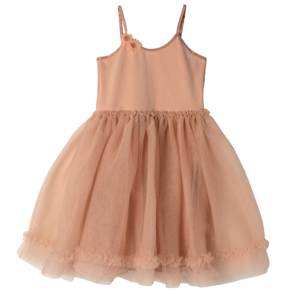 Princess Tulle Dress - Melon (2-3 years) - HoneyBug