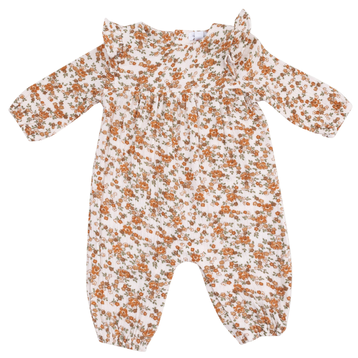 Ruffle Sleeve Romper - HoneyBug