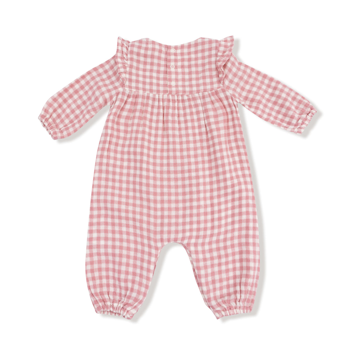 Ruffle Sleeve Romper - HoneyBug