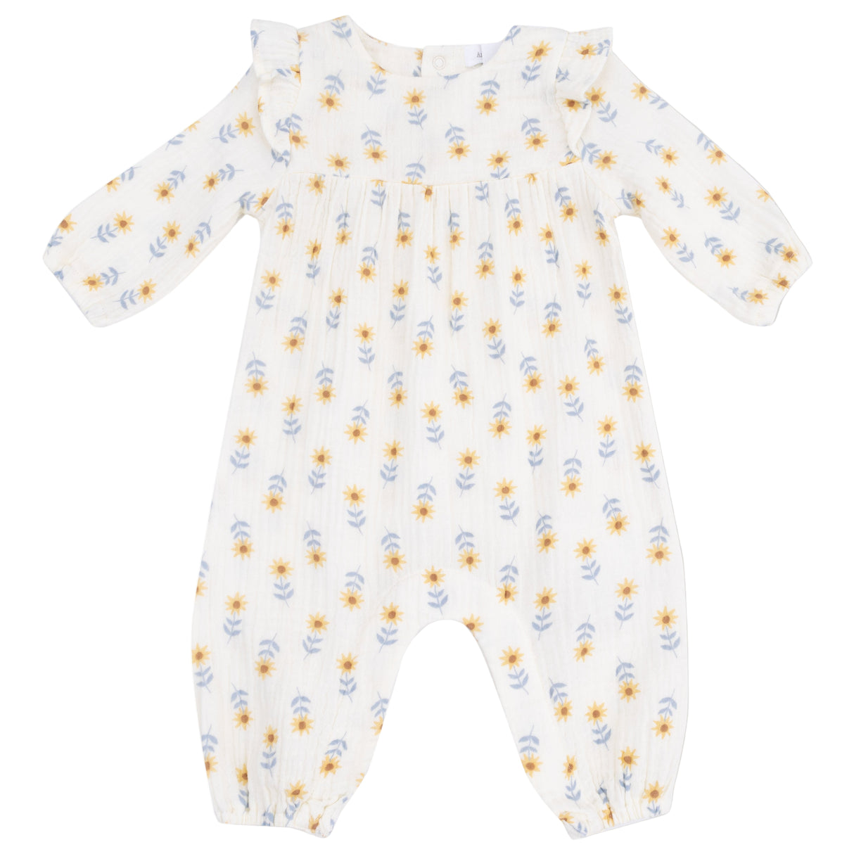 Ruffle Sleeve Romper - HoneyBug