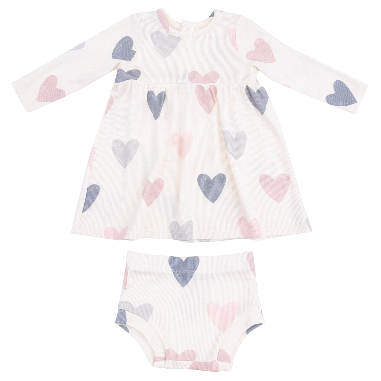 Simple Dress + Bloomer - HoneyBug